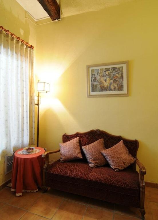 Posezení v ubytování Casa Estivill