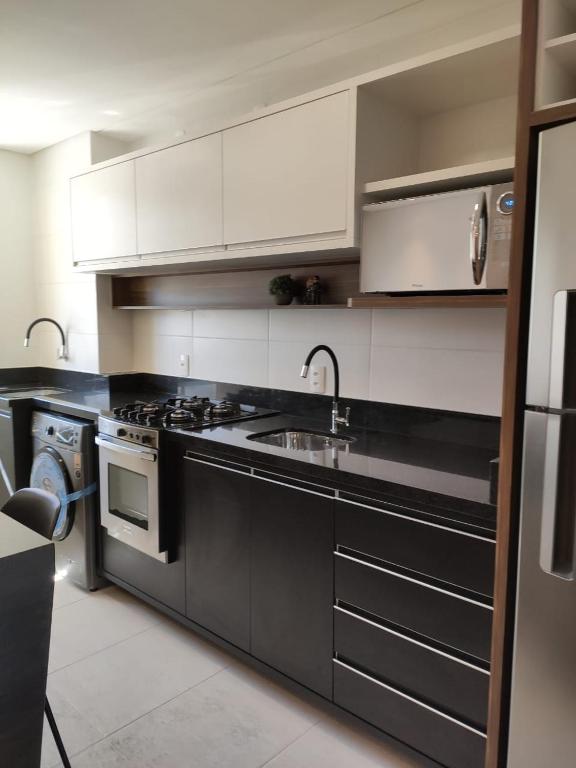  Apartamento pé na areia