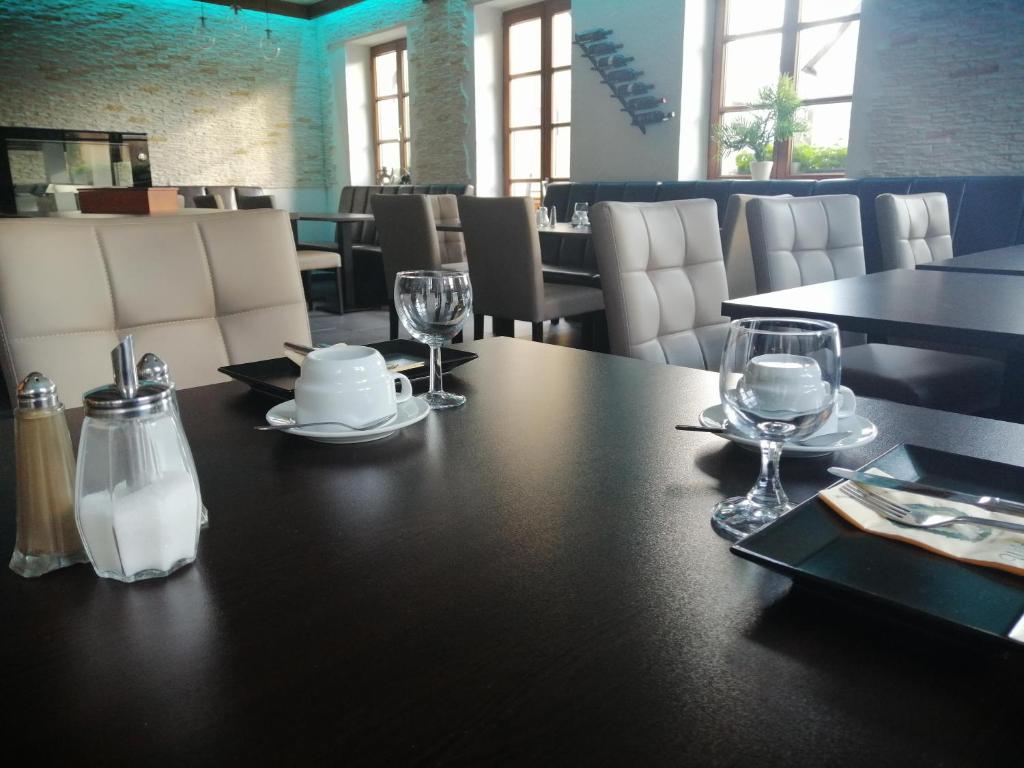Posezení v ubytování Hotel Wilder Mann