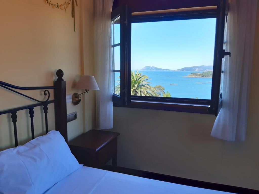 Hotel Rústico Punta Uia - Tweepersoonskamer Met Uitzicht Op Zee
