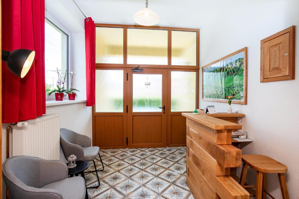 Posezení v ubytování Apartmány Nevädza