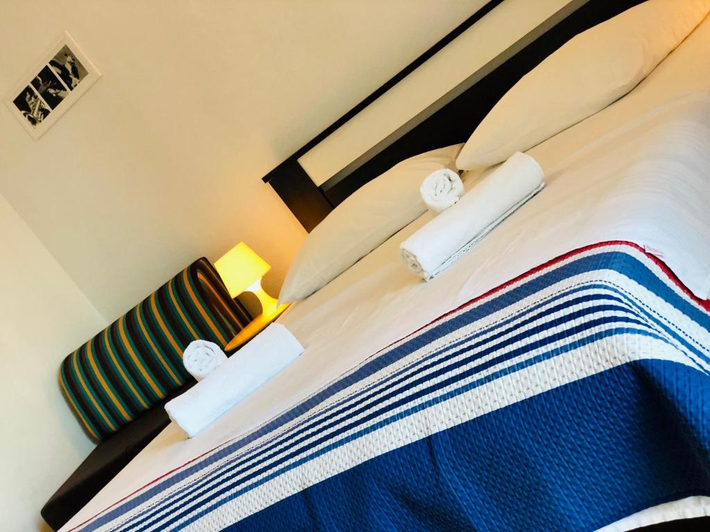 Postel nebo postele na pokoji v ubytování Guest House Stipe