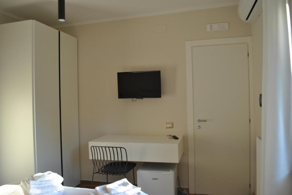 Posteľ alebo postele v izbe v ubytovaní Puteoli house