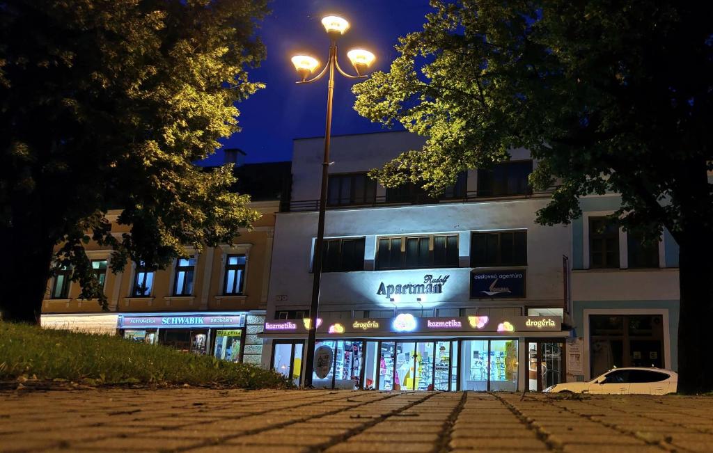 Budova, kde se apartmán nachází
