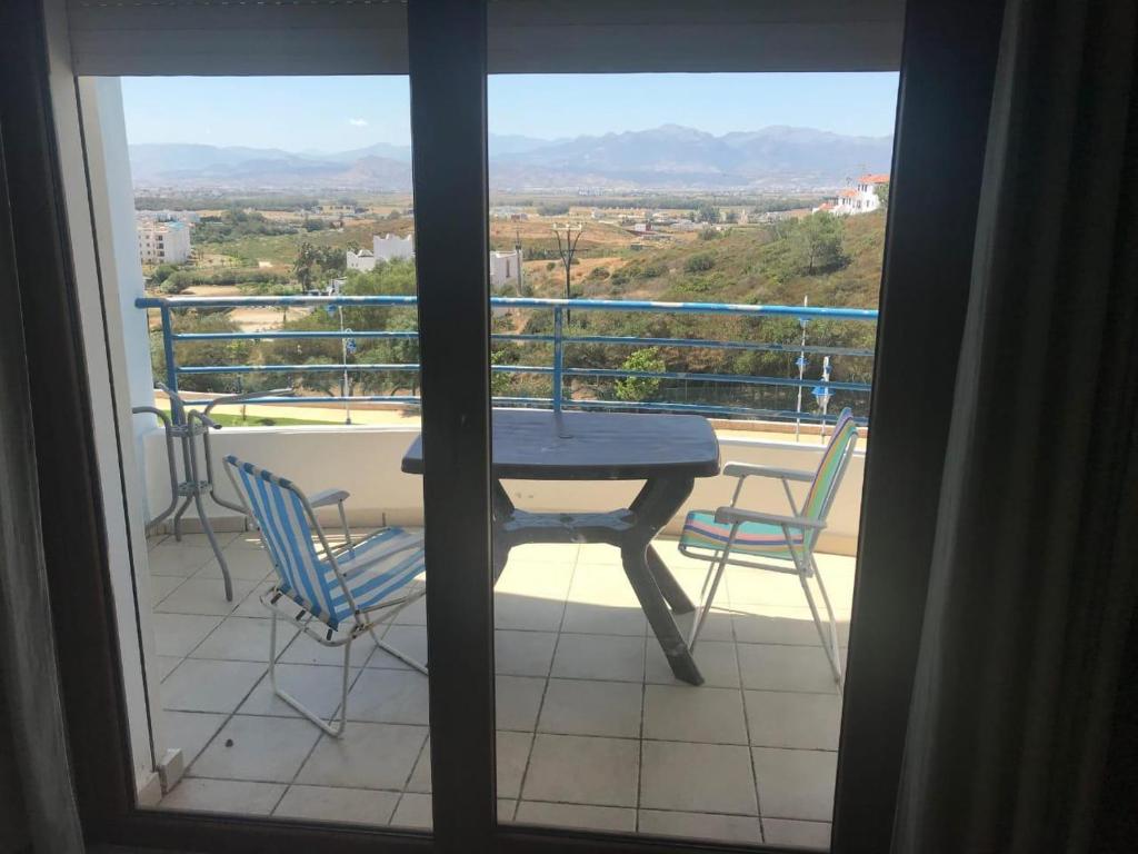 Balkón nebo terasa v ubytování Studio avec piscine Cabo Dream à Cabo négro