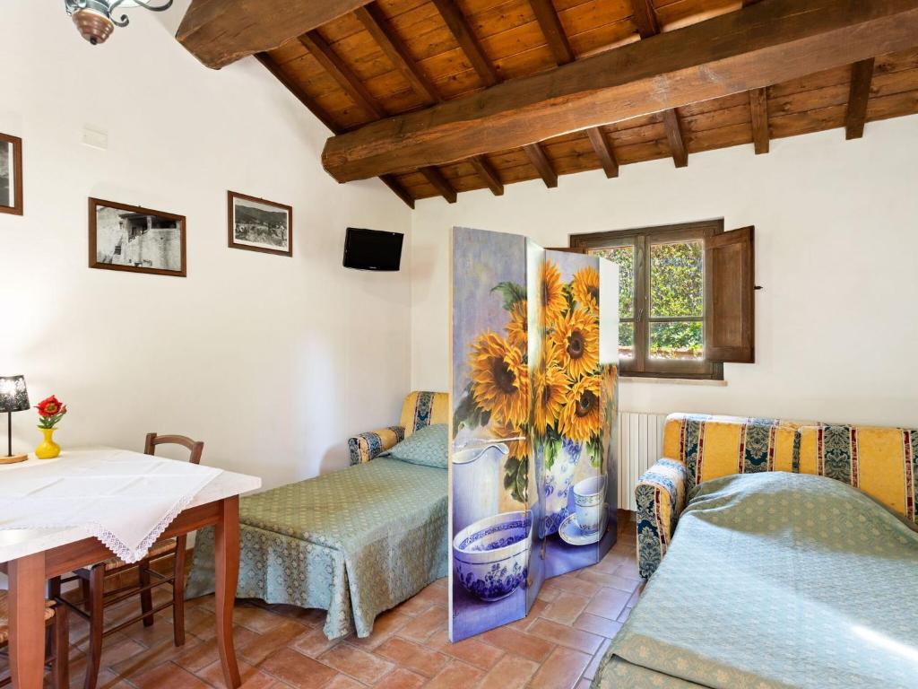Część wypoczynkowa w obiekcie Holiday Home in Umbria with Pool and Views