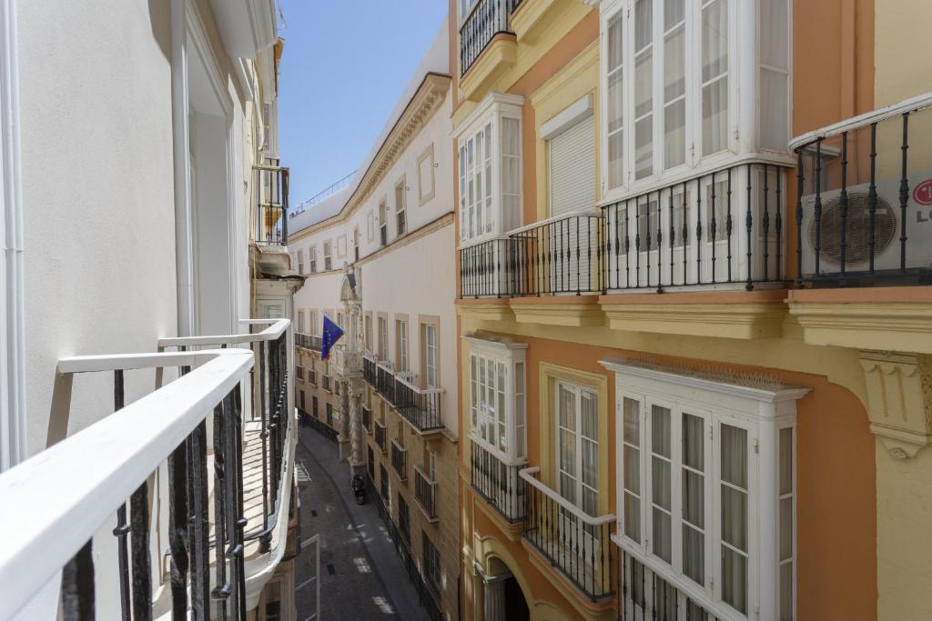 Balkón nebo terasa v ubytování COLON15 Family Home by Cadiz4Rentals