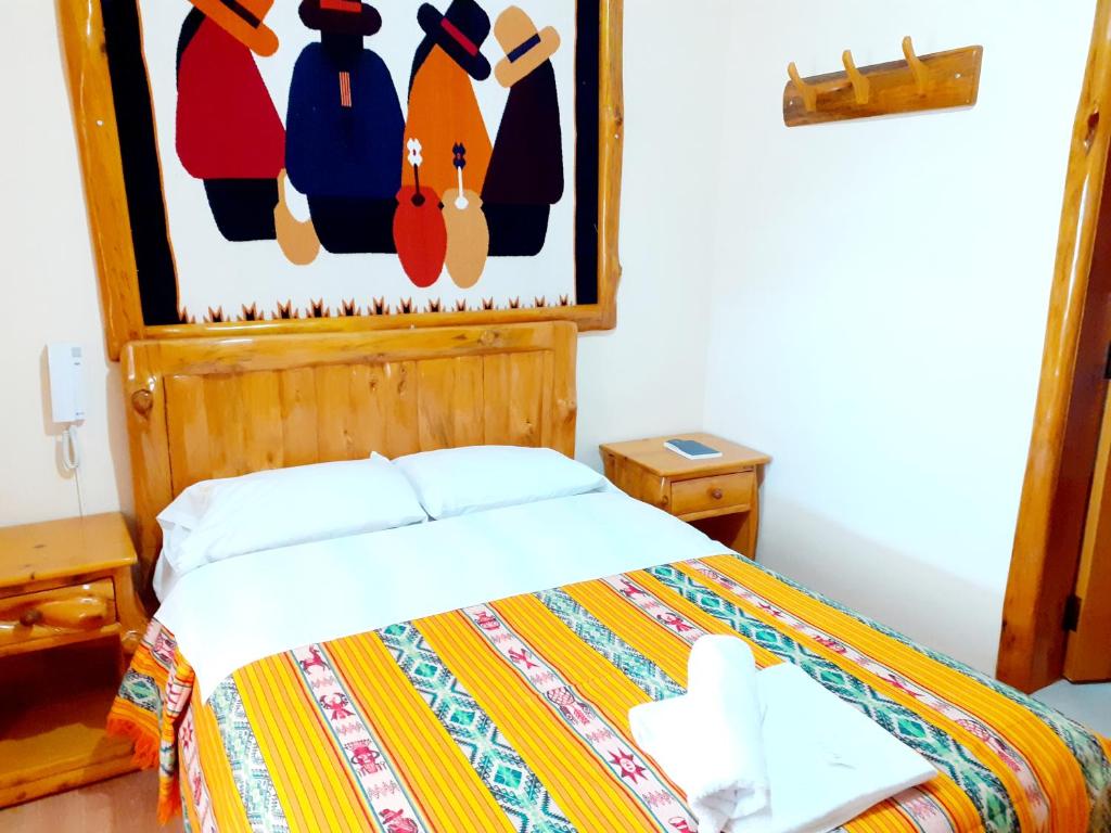 Postel nebo postele na pokoji v ubytování Santa Fe