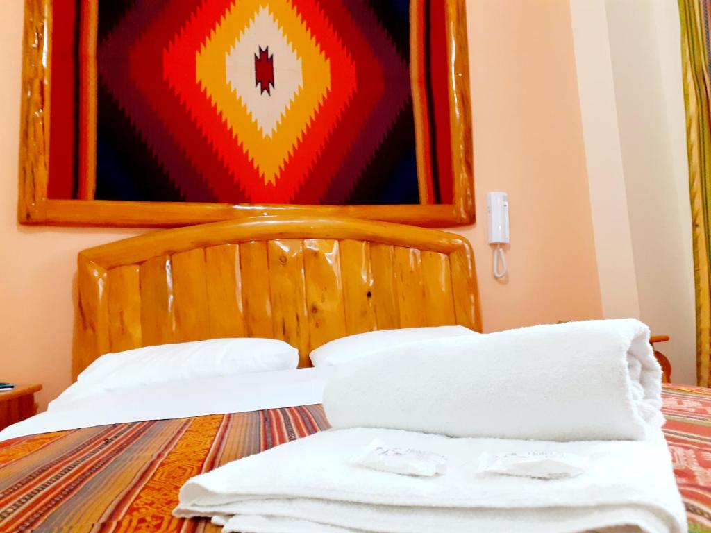 Postel nebo postele na pokoji v ubytování Santa Fe