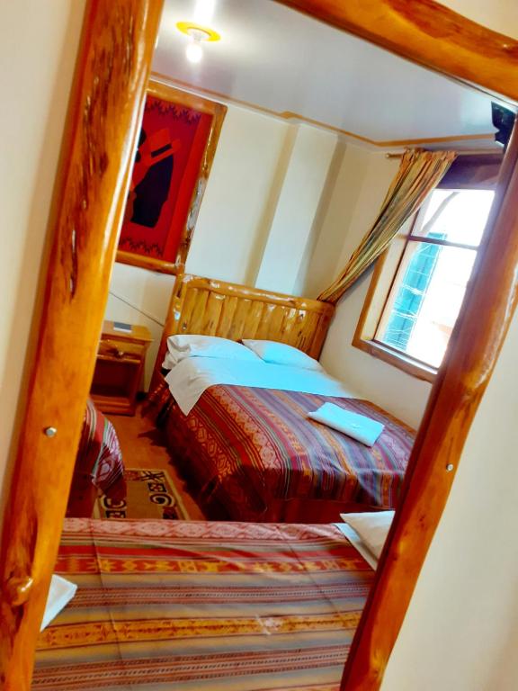 Postel nebo postele na pokoji v ubytování Santa Fe