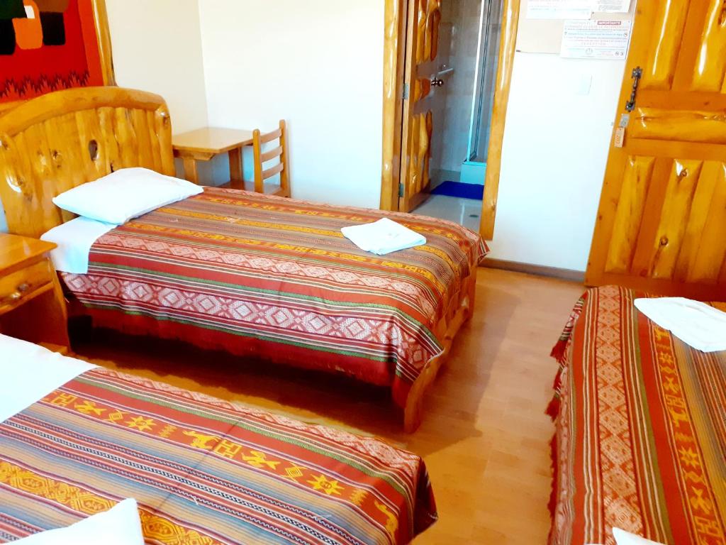 Postel nebo postele na pokoji v ubytování Santa Fe