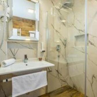 Kúpeľňa v ubytovaní Apartments Petra Krk