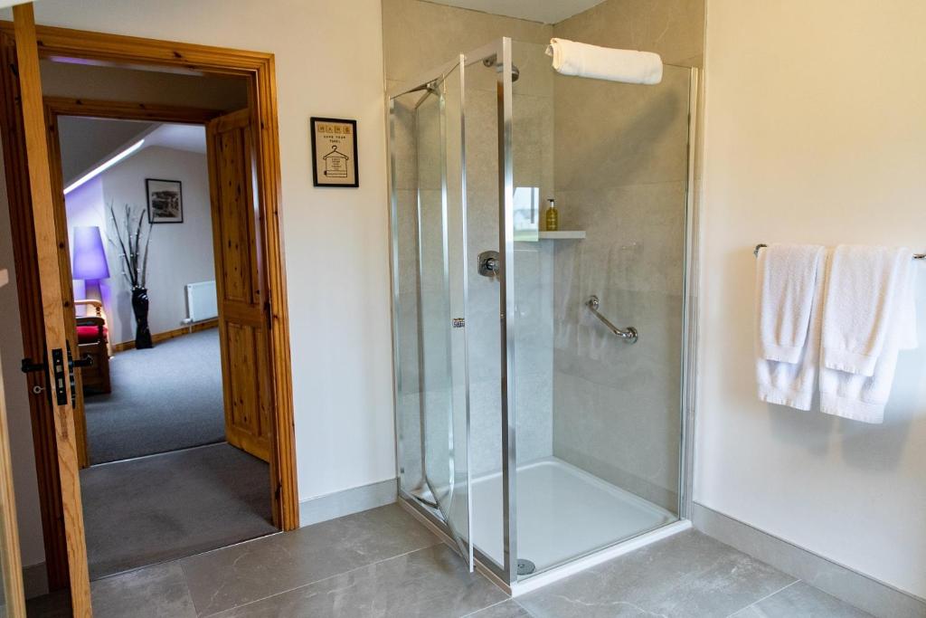 Koupelna v ubytování Twin Peaks B&B