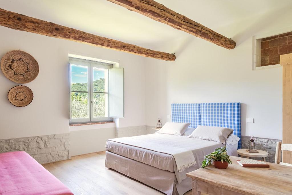 Postel nebo postele na pokoji v ubytování CUGUSI BnB