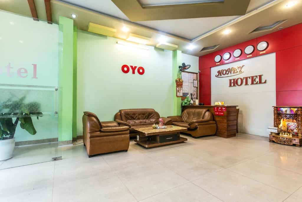 Posezení v ubytování Honey Hotel Da Nang