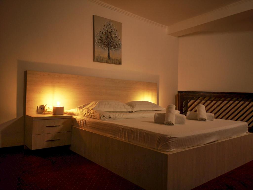 Postel nebo postele na pokoji v ubytování Casa Ardeleana