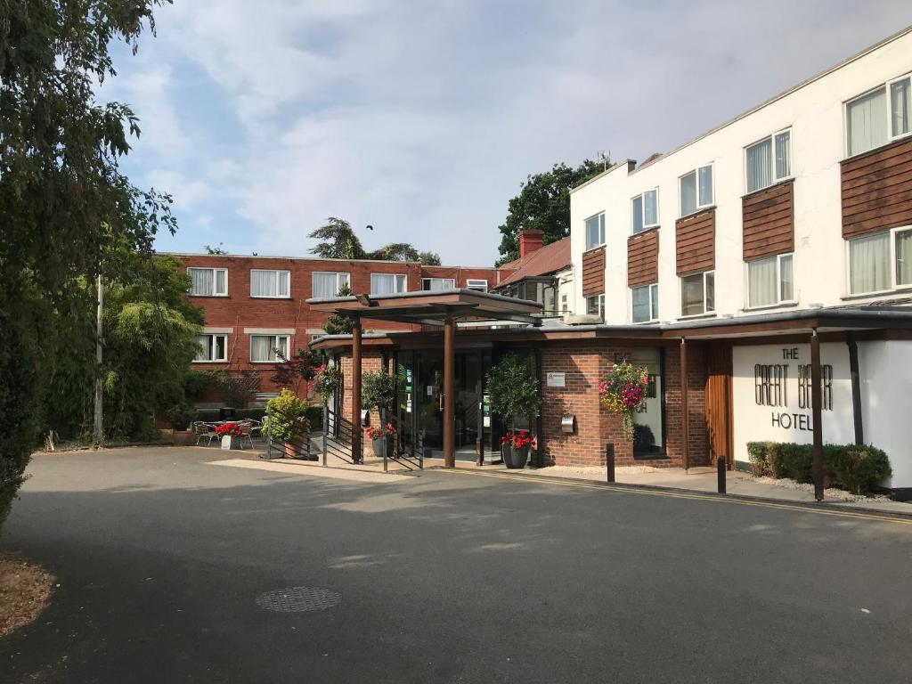 Budova, kde se hotel nachází