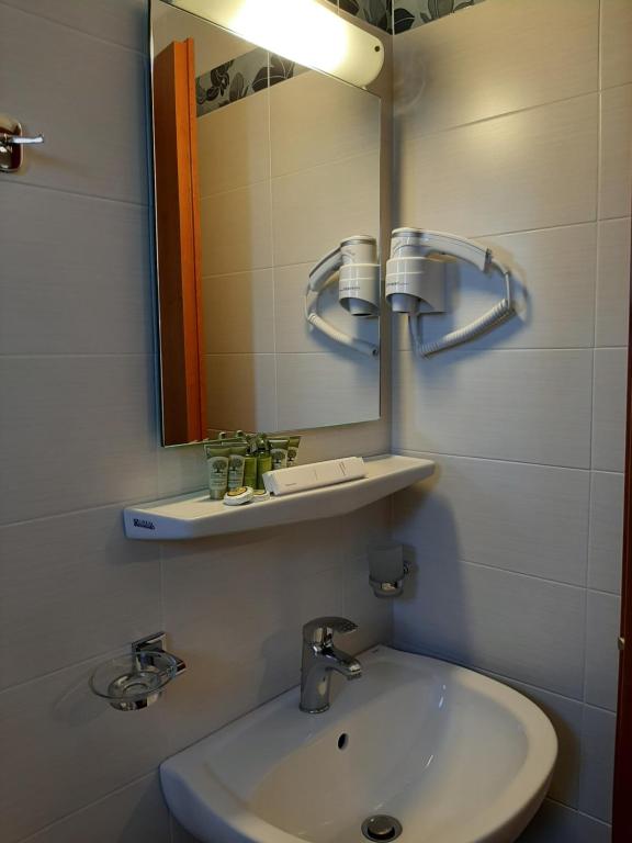 حمام في Agia Roumeli Hotel