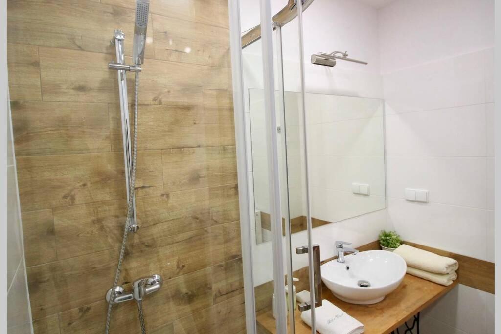 Kúpeľňa v ubytovaní Apartament BazaTatry Stokrotka