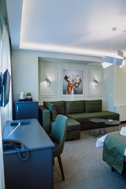 Posezení v ubytování Hotel Kapri