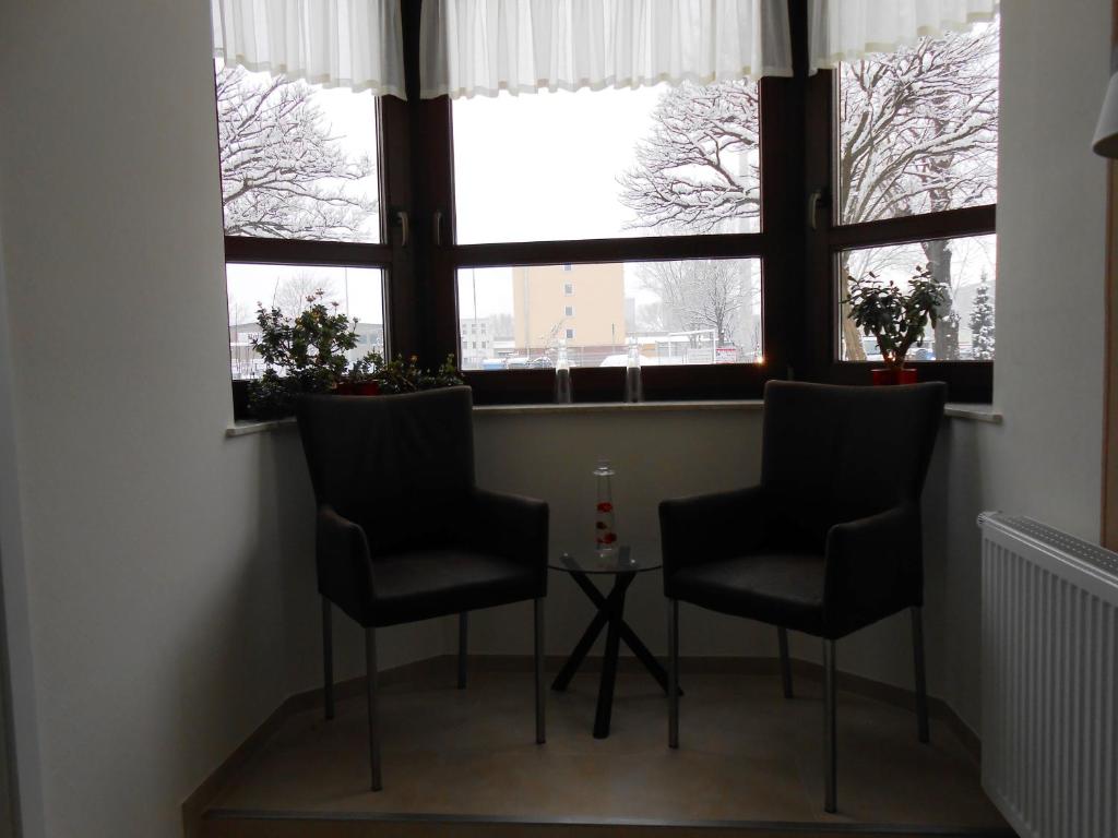Posezení v ubytování Hotel Weisse Elster