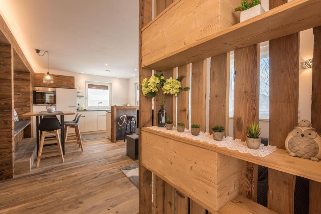 Kuchyňa alebo kuchynka v ubytovaní Apartment Roderer