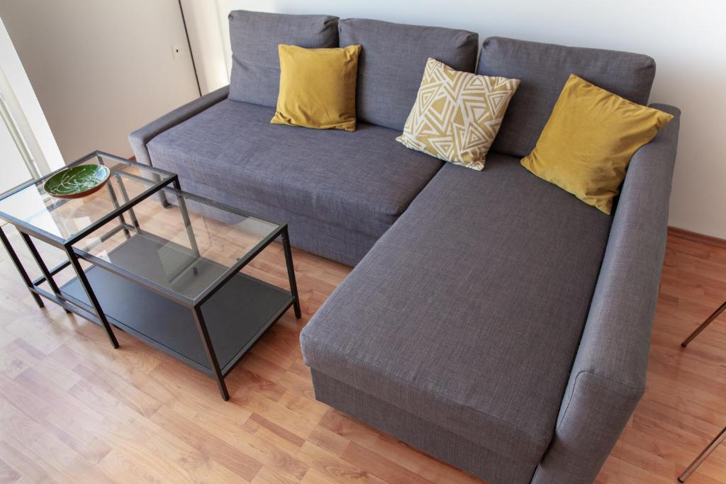 Posezení v ubytování Apartment Iris