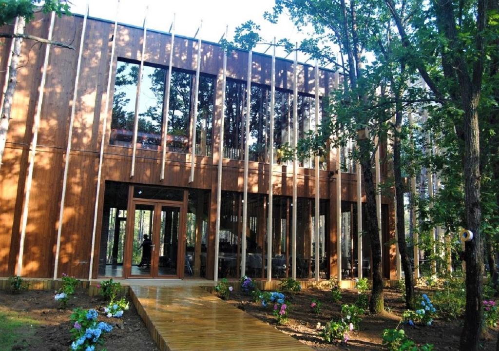 Zahrada ubytování LONGOSPHERE GLAMPING