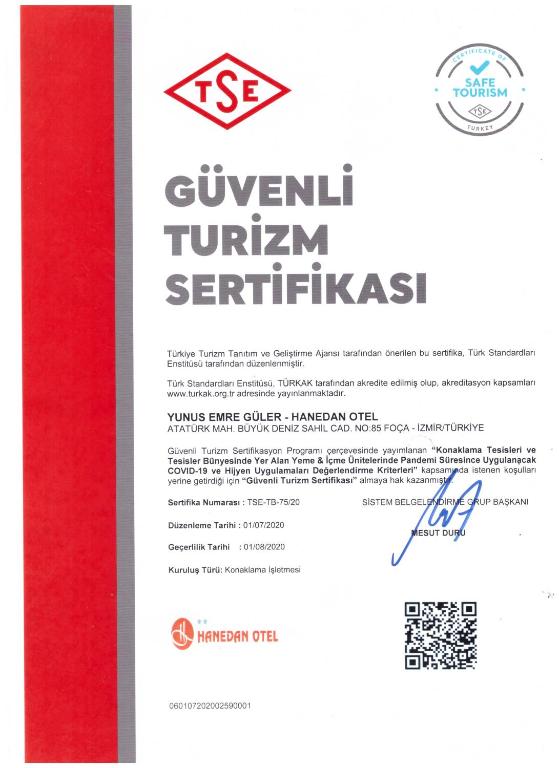 Hanedan Hotel Foca Izmir