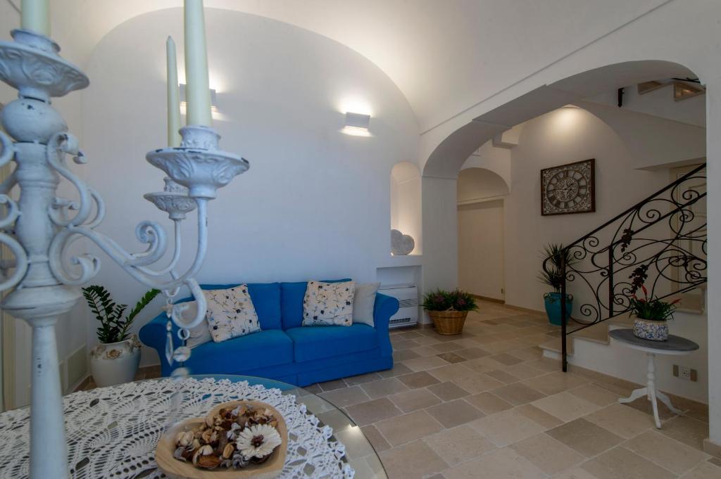Posezení v ubytování CASA CAPRILE POSITANO