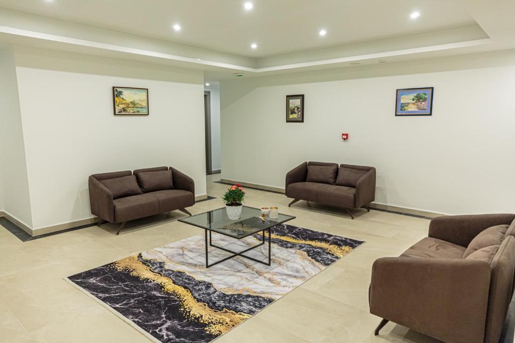 Posezení v ubytování Real Hotel