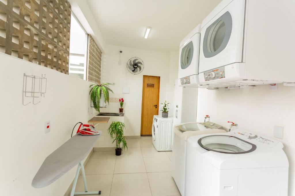  Apartamento com quintal na Praça do Pôr do Sol