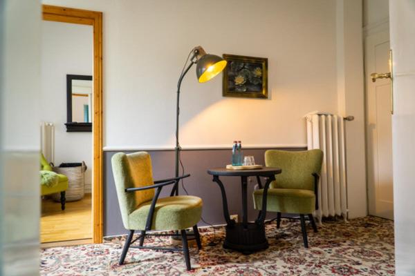 Posezení v ubytování Hotel am Bach