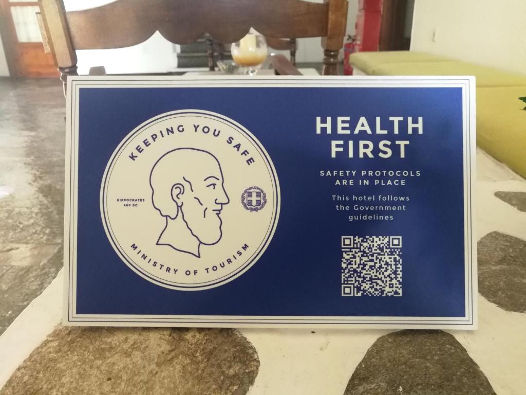 Certifikát, hodnocení, plakát nebo jiný dokument vystavený v ubytování Asterias Hotel - Seafront