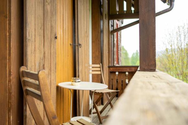 Balkón nebo terasa v ubytování Hotel am Bach