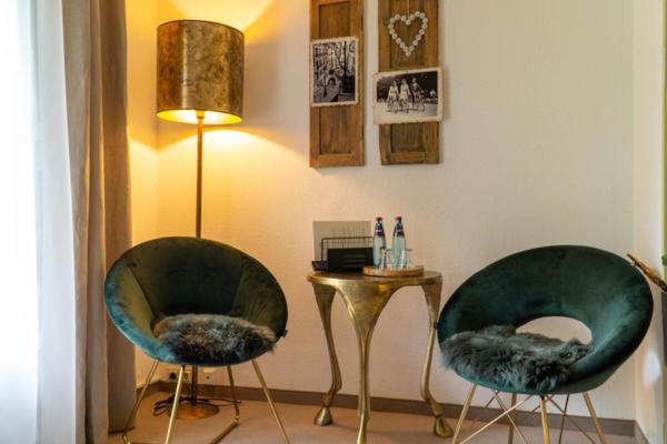 Posezení v ubytování Hotel am Bach