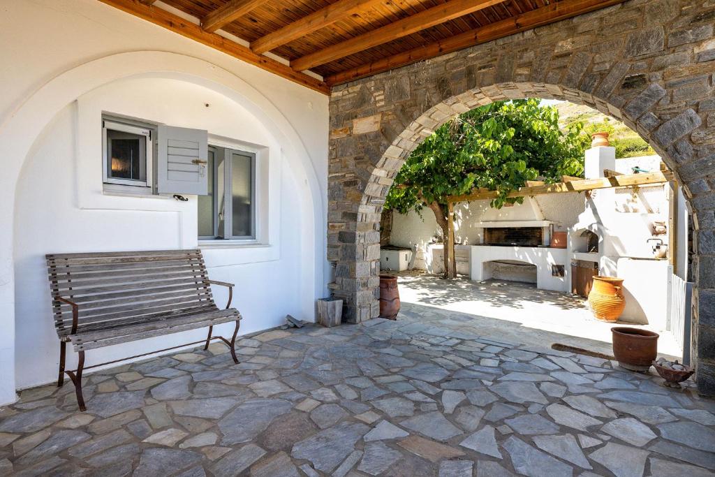 A patio or other outdoor area at Daphne's Lux Villa