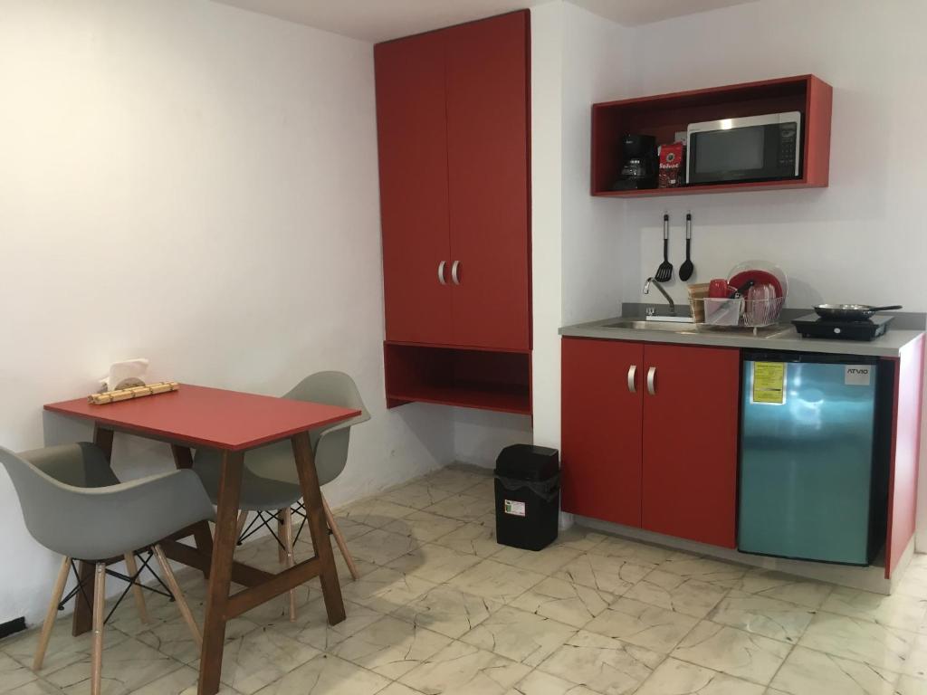 Cuina o zona de cuina de Suites del Sureste - Mérida