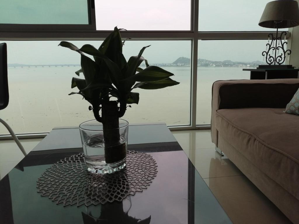 Puerto Santa Ana Suites Guayaquil - Suíte Com Vista Para O Rio