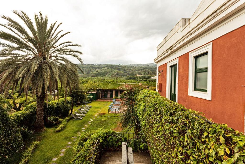 Zahrada ubytování Etna Hotel