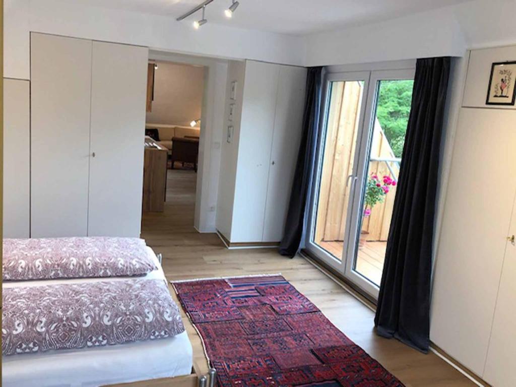 Postel nebo postele na pokoji v ubytování Ferienwohnung Bartel