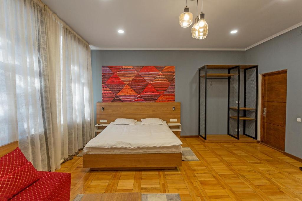 Postel nebo postele na pokoji v ubytování Koisha