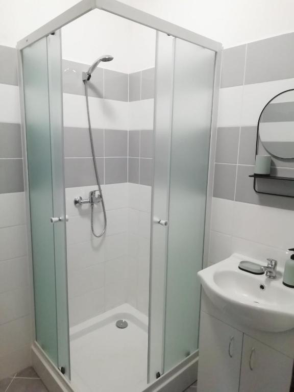 Vannituba majutusasutuses Apartmány Stdaniela
