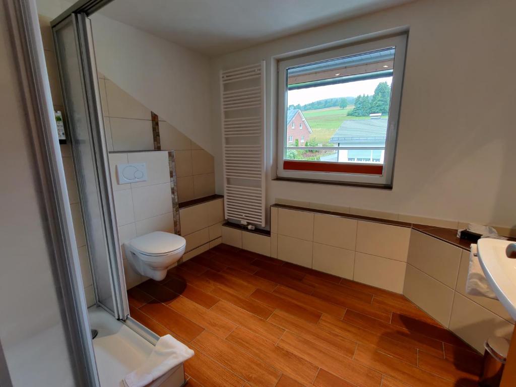 Koupelna v ubytování Hotel Magdalenenhof inklusive MeineCardPlus