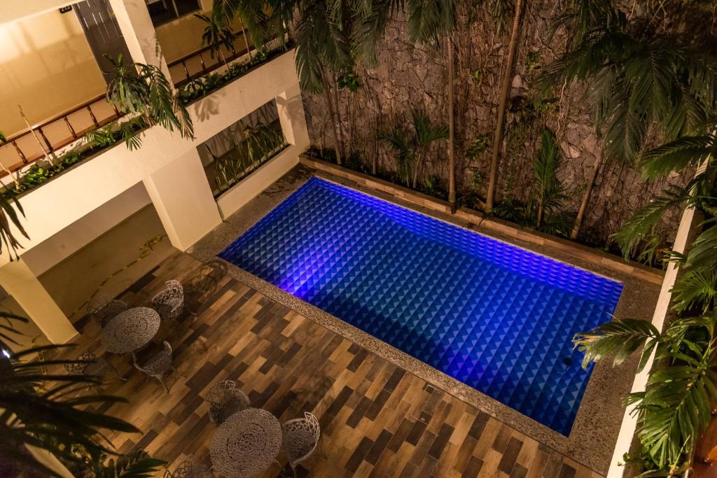Bazén v ubytování Hotel Kyrios Veracruz nebo v jeho okolí