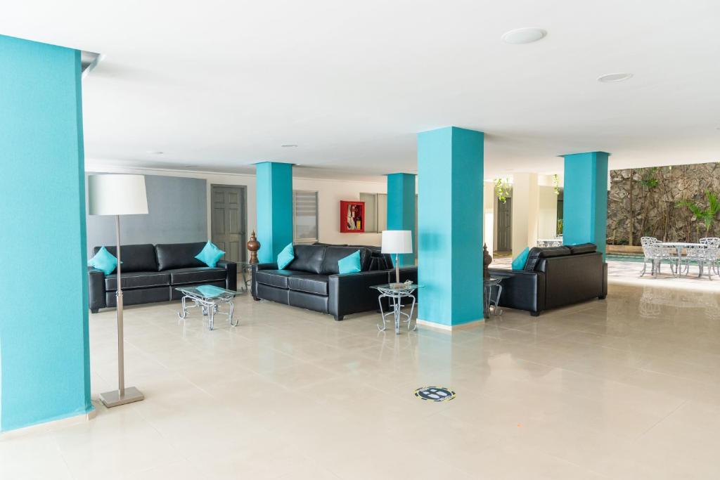 Posezení v ubytování Hotel Kyrios Veracruz