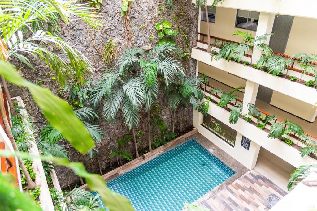 Bazén v ubytování Hotel Kyrios Veracruz nebo v jeho okolí