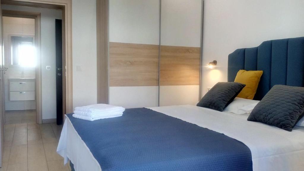 Posteľ alebo postele v izbe v ubytovaní Villa Ante Split-Podstrana