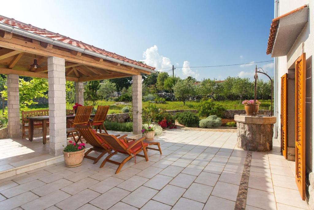 Zahrada ubytování Holiday Home Lavanda