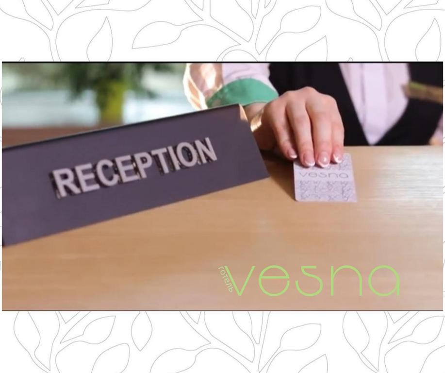Vstupní hala nebo recepce v ubytování Hotel Vesna